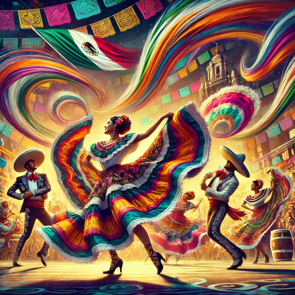 DALL·E-2024-11-10-21.07.35-A-vibrant-energetic-scene-capturing-the-essence-of-Mexicos-dance-culture.-Show-dancers-performing-traditional-Mexican-folk-dances-like-the-Jarabe-Ta